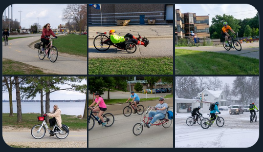 Screenshot Cyclists of Madison