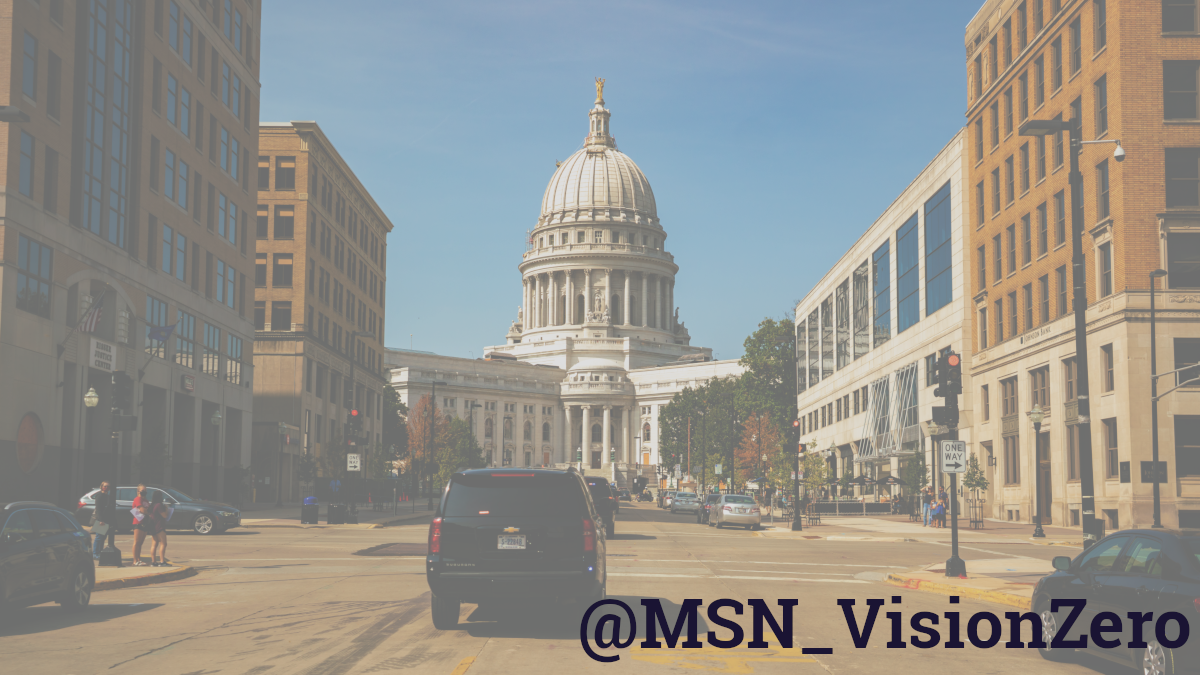 A public domain image of the Wisconsin State Capitol